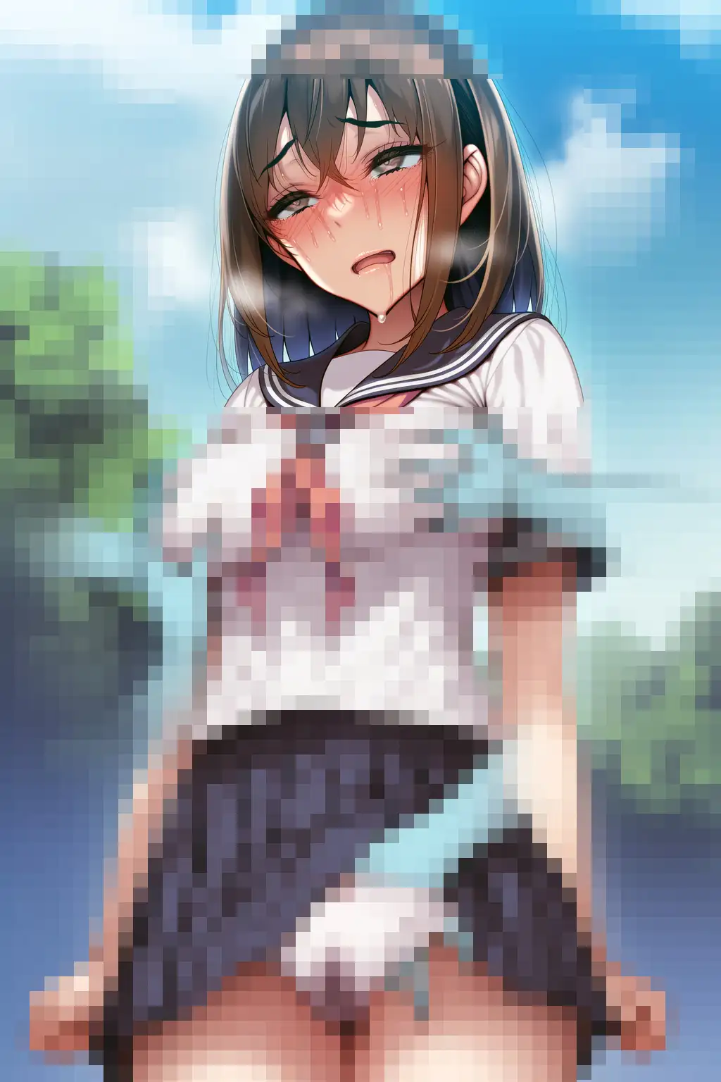 『レズ幽霊に取り憑かれ、日常全てで愛撫されて焦らし抜かれ、イカされまくった女子○生』【ボイス版】