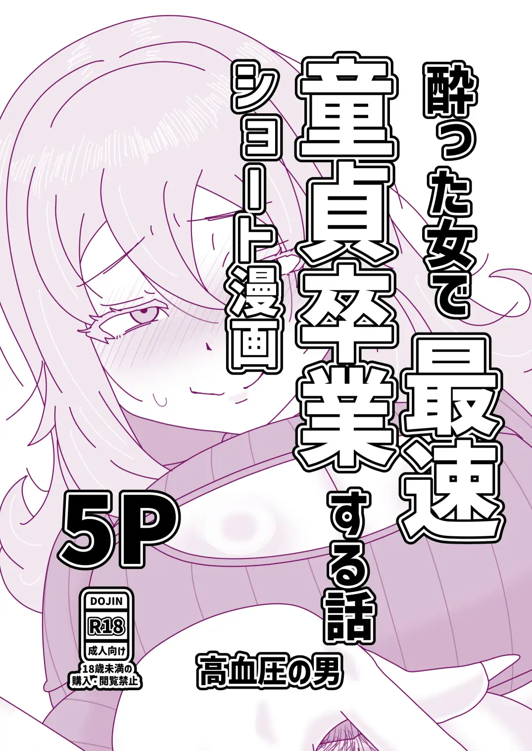 酔った女で最速童貞卒業する話