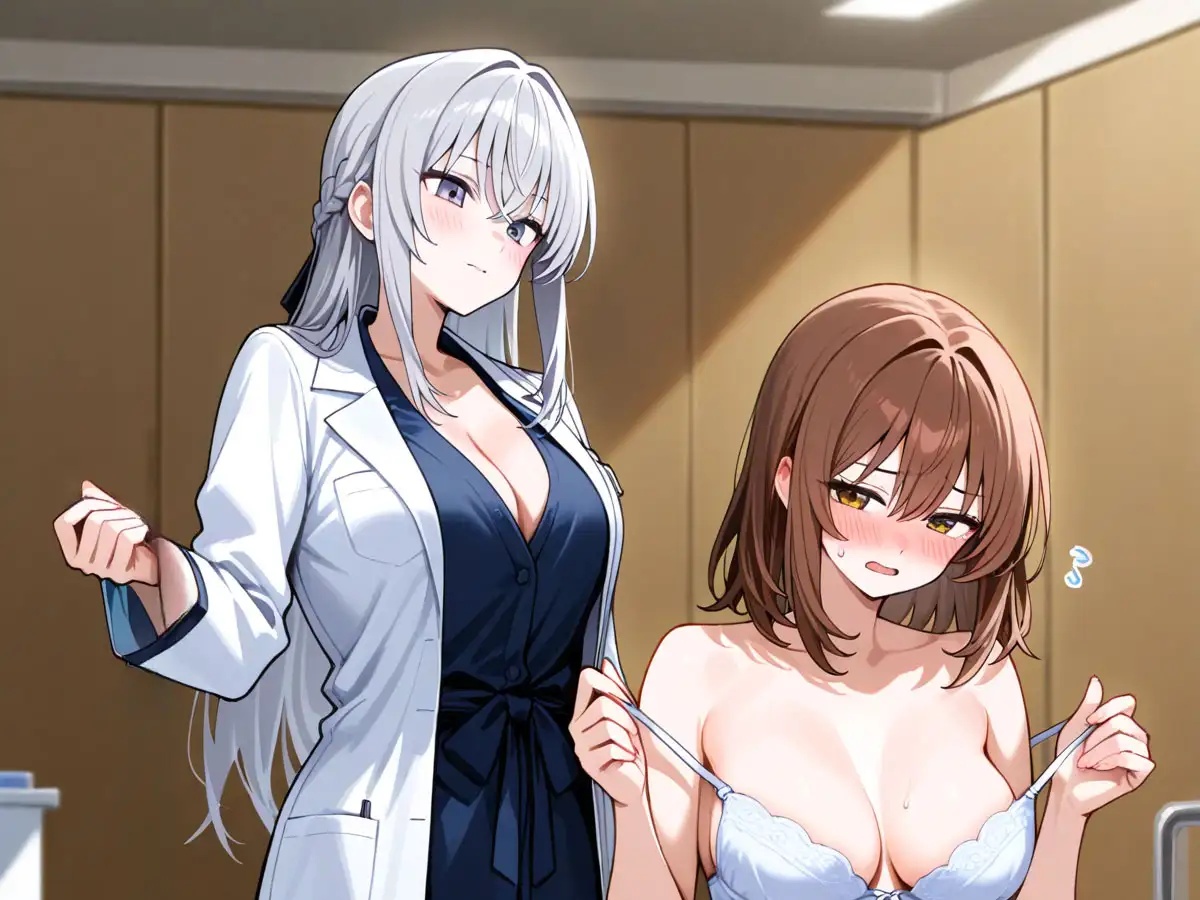 【NTR 百合】セックスレスで悩む妻が美人巨乳カウンセラーに寝取られた‥