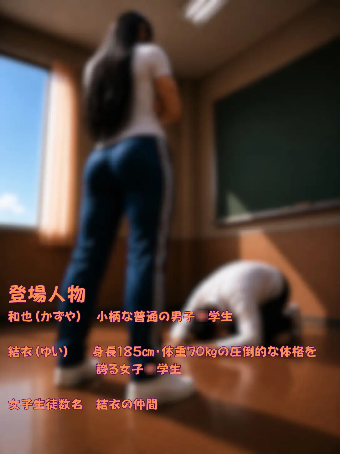 女子からの圧倒的な暴力にひれ伏す男子 第三部
