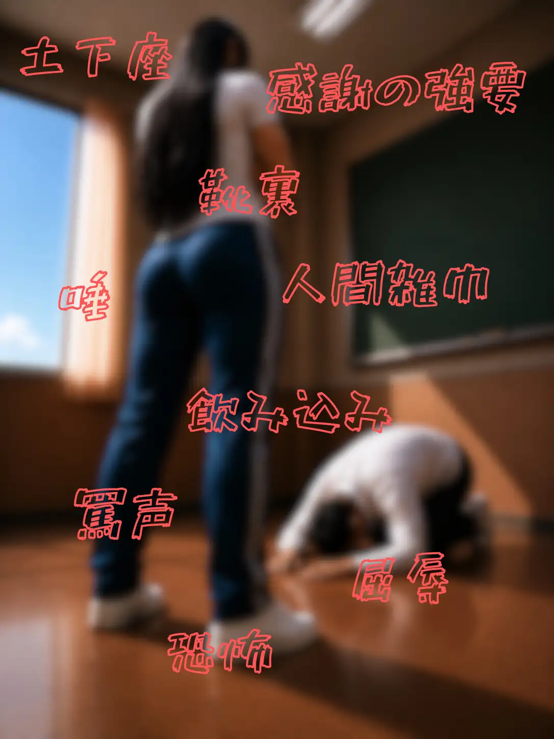女子からの圧倒的な暴力にひれ伏す男子 第三部