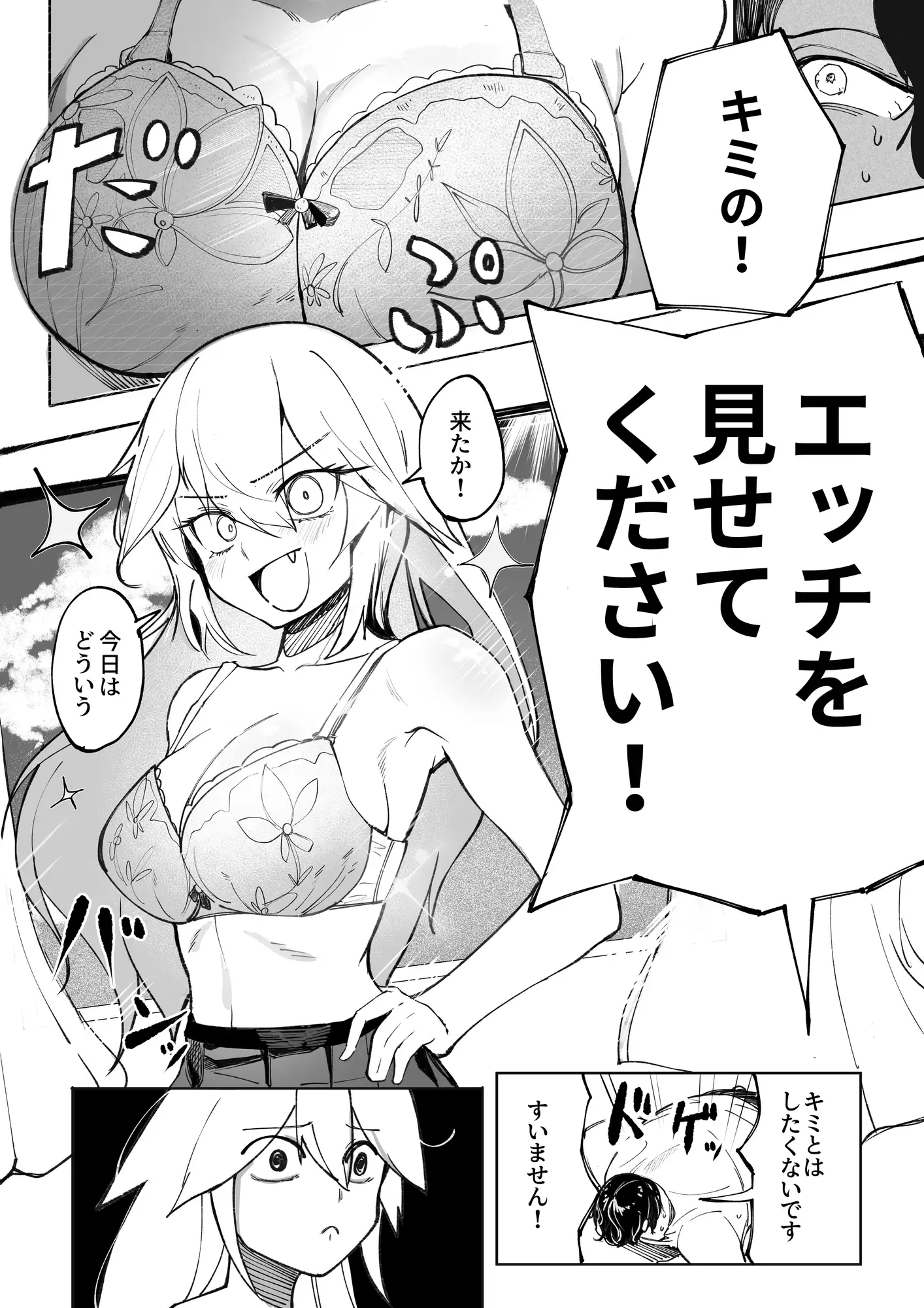 キミのエッチを見せてくれ
