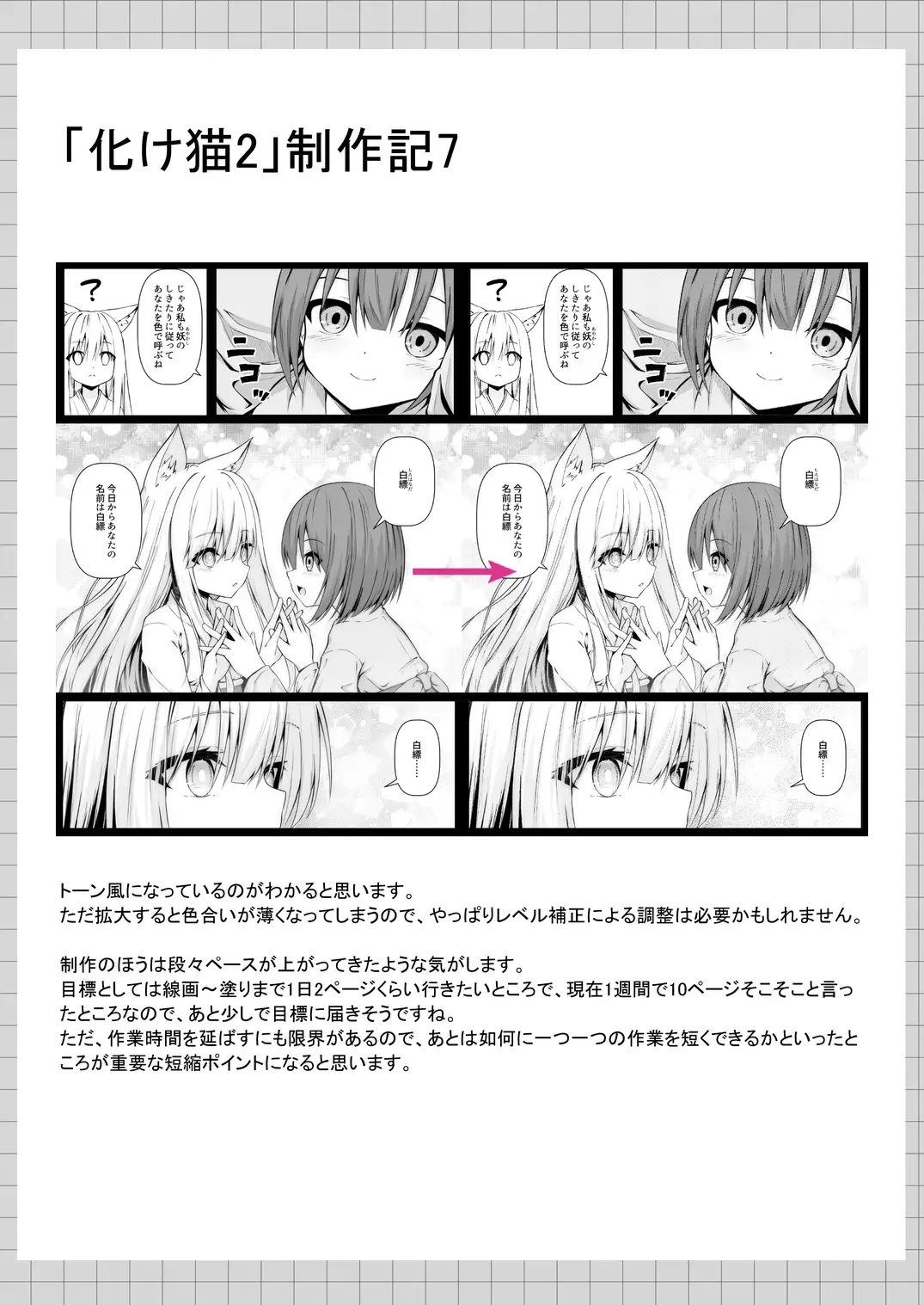 俺は失恋し化け猫は再び現れる+制作記セット