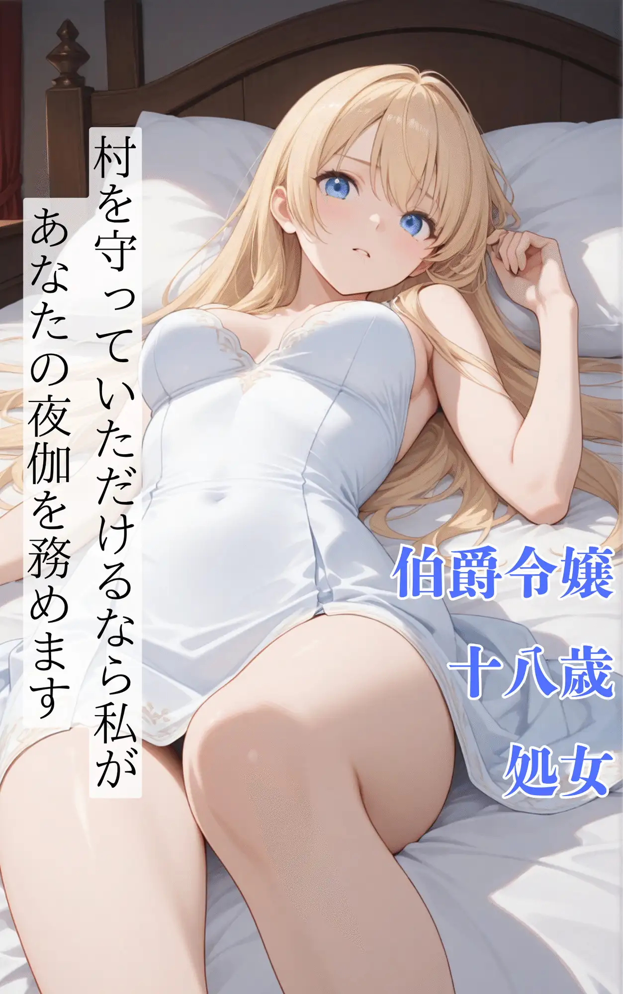 女神の娘の夜伽 ~中年用務員が異世界で聖なる美少女の子宮を堕とすお話~