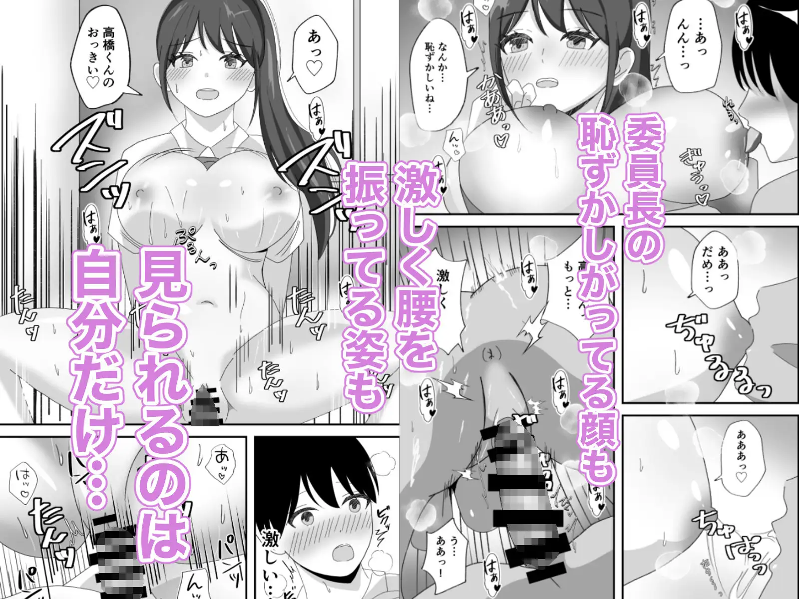 エチメイト 清楚な委員長と性欲処理の関係になった話