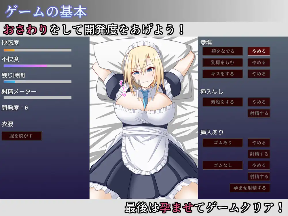 お屋敷メイド妊娠計画～お嬢様の代わりに私を抱きなさい！～