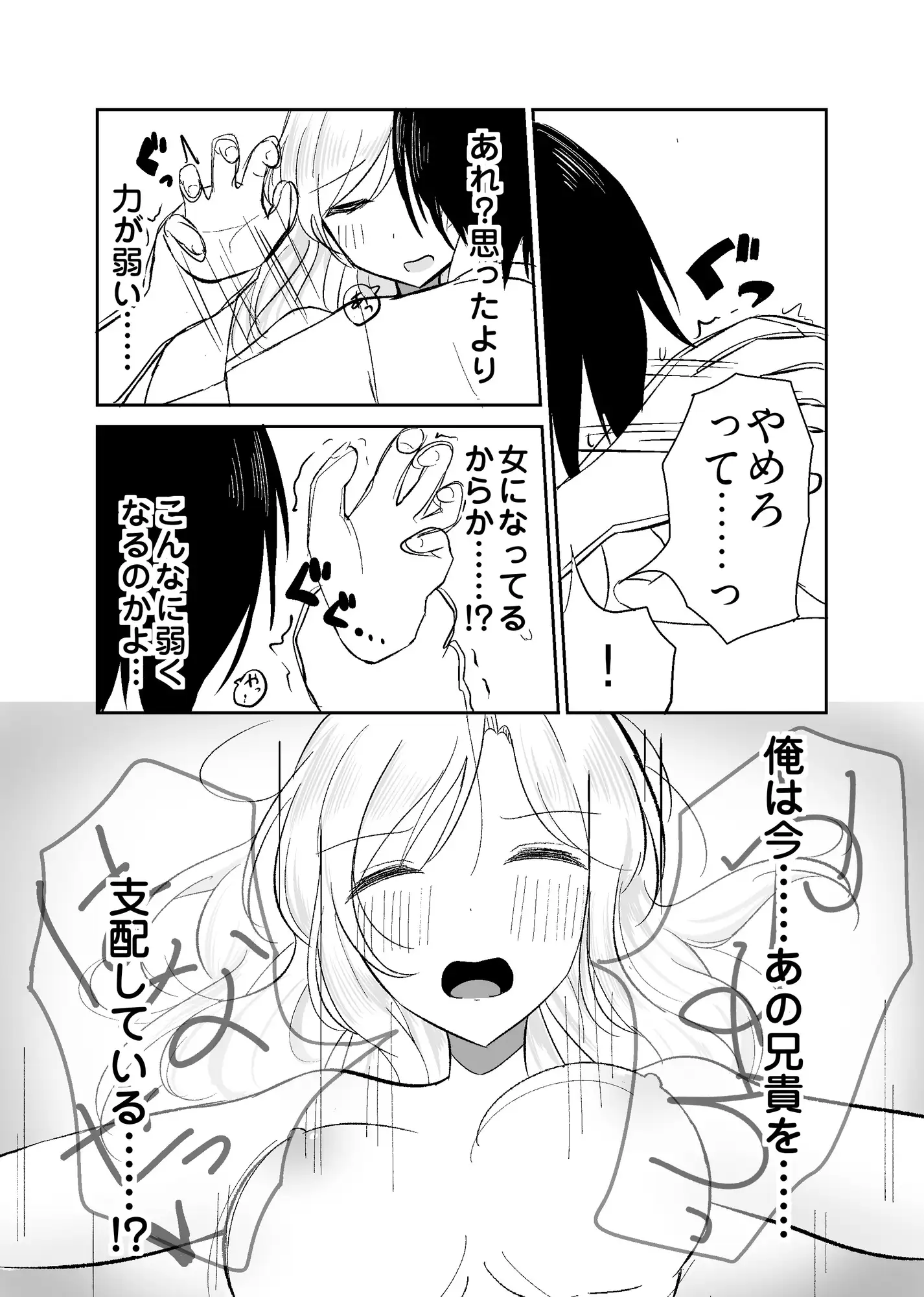 姉になった兄が誘惑してきたので