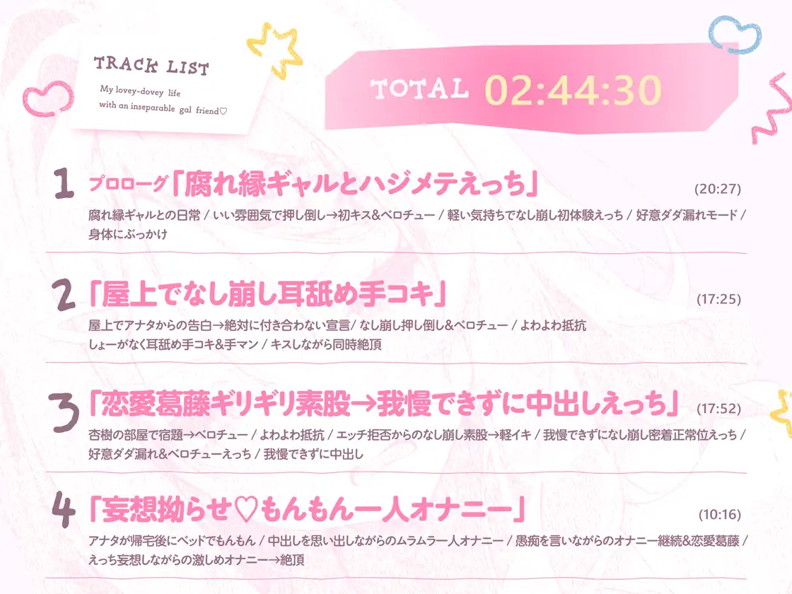 「絶対に、アンタとは付き合わないから。」腐れ縁ギャルとなし崩し葛藤えっち←→完全デレ堕ち好き好き攻略えっち♡【好意ダダ漏れ&よわよわ抵抗♡】
