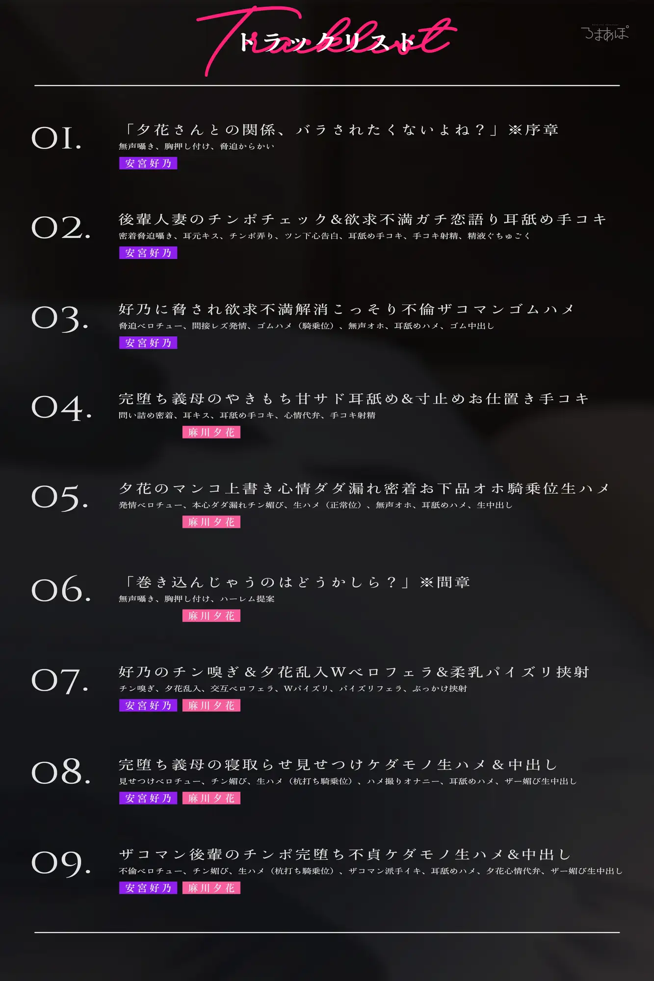【2周年記念110円/ドスケベ差分イラスト付き】 完堕ち義母とザコマン後輩があなたのチンポを貪り喰らう ~義母のガチ恋裏アリ強気メスをハメ堕としド下品3P交尾~