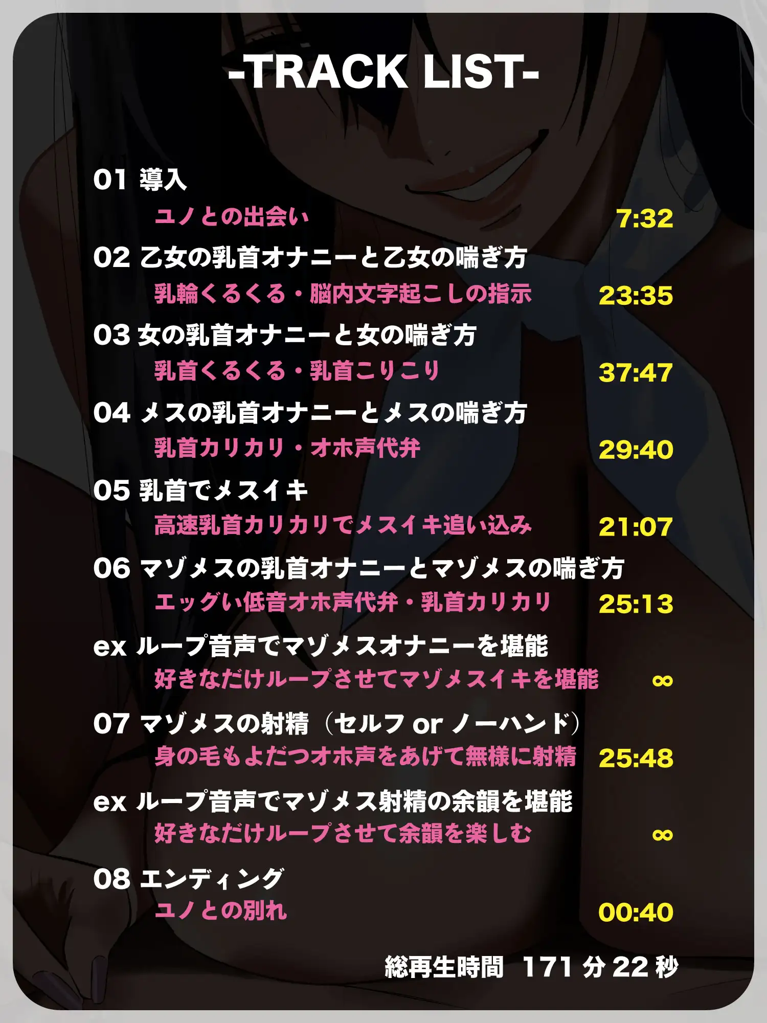 【完全女性優位/乳首オナニー】正しい「マゾメス」の喘ぎ方【低音オホ声/心情代弁】