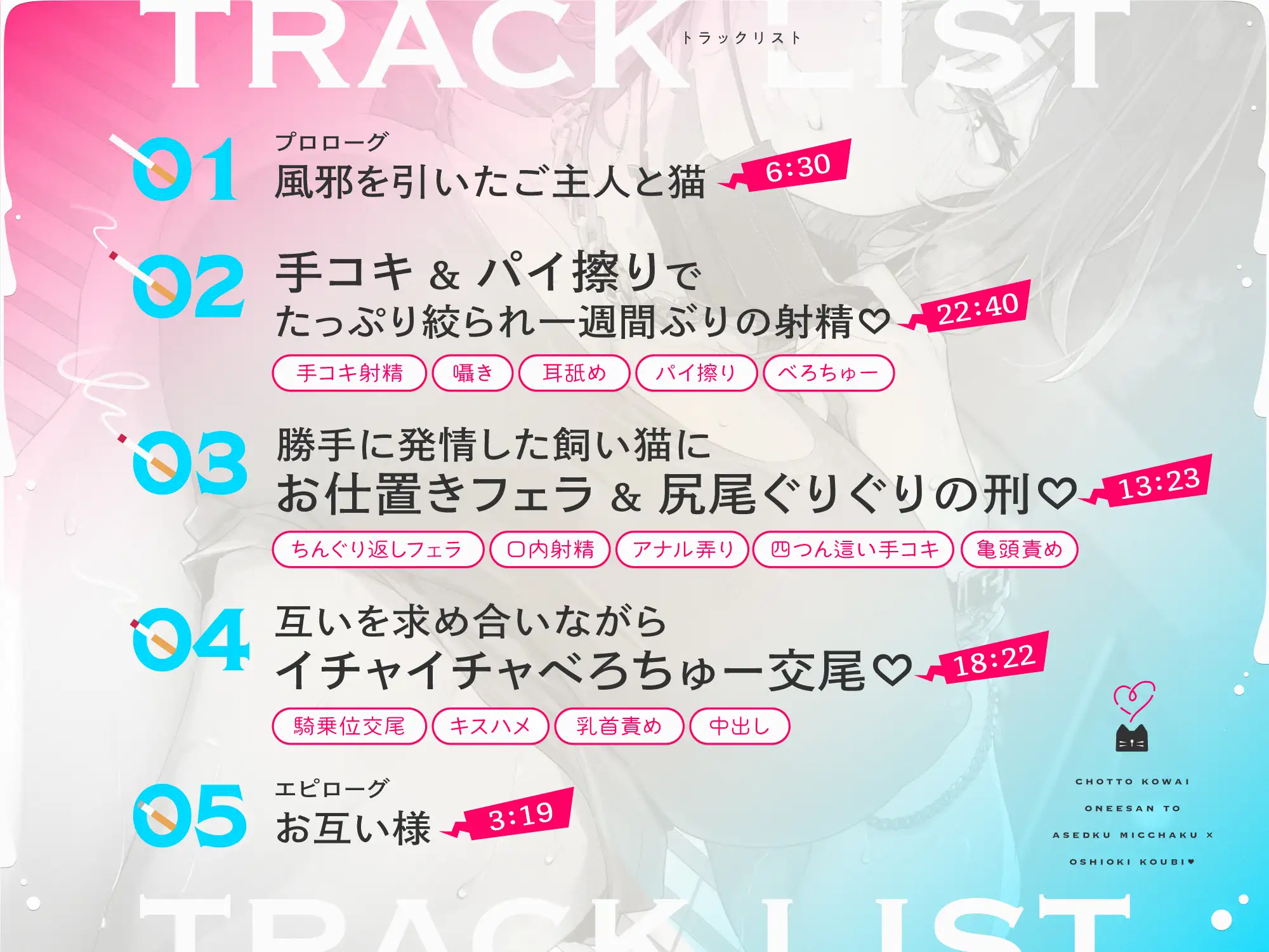 【低音イケボ】ちょっと怖いおねーさんと汗だく密着×お仕置き交尾♡