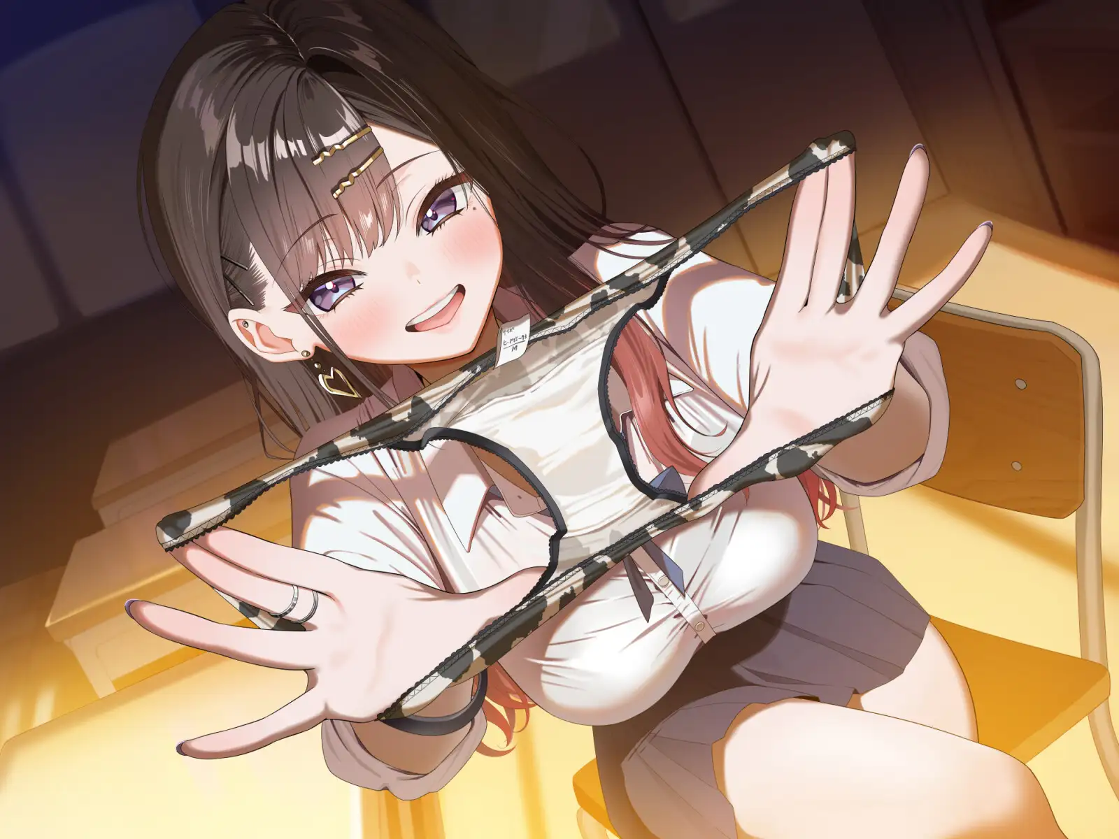 【ソフトマゾ向け】最近隣の席になった女子が性的にからかってくる【CV:ゆにこ】