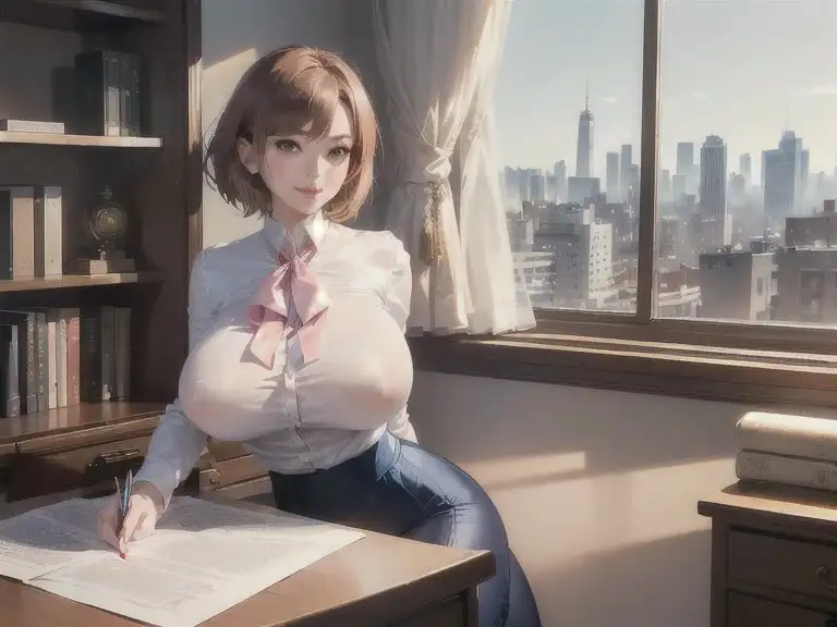 蜜愛液に濡れる四人の巨乳美女 一章 晶子