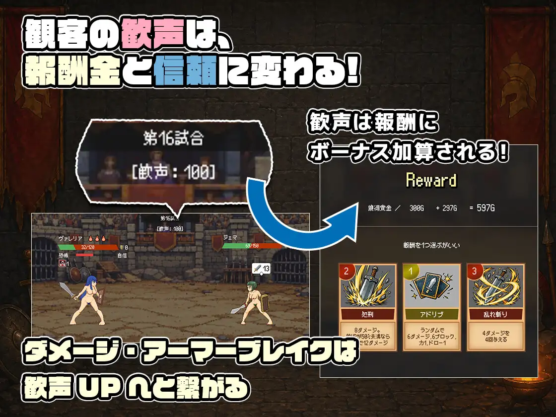 マイグラディエーター -闘技場でお仕置きしてやるよ-