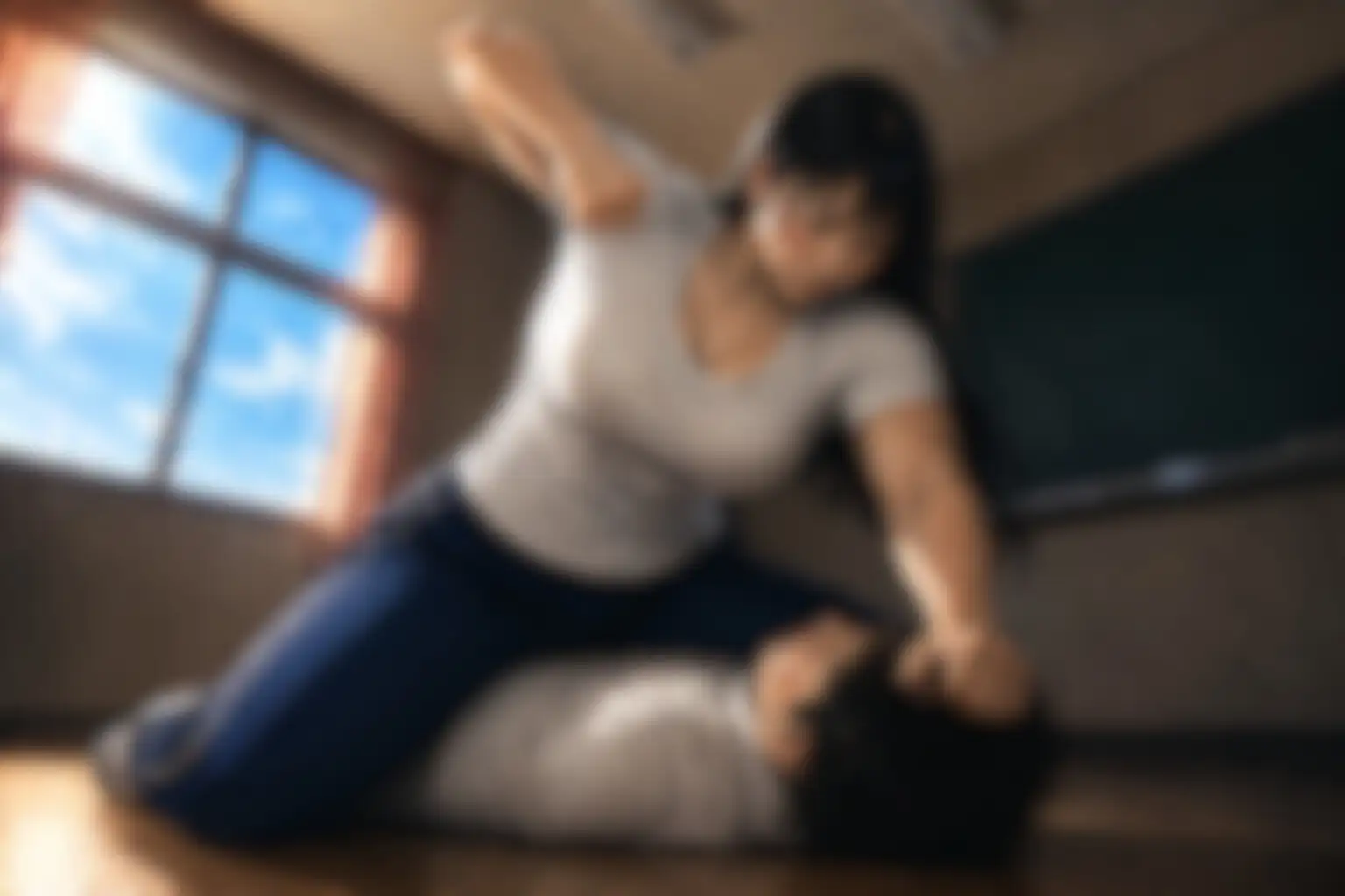 女子からの圧倒的な暴力にひれ伏す男子 第四部