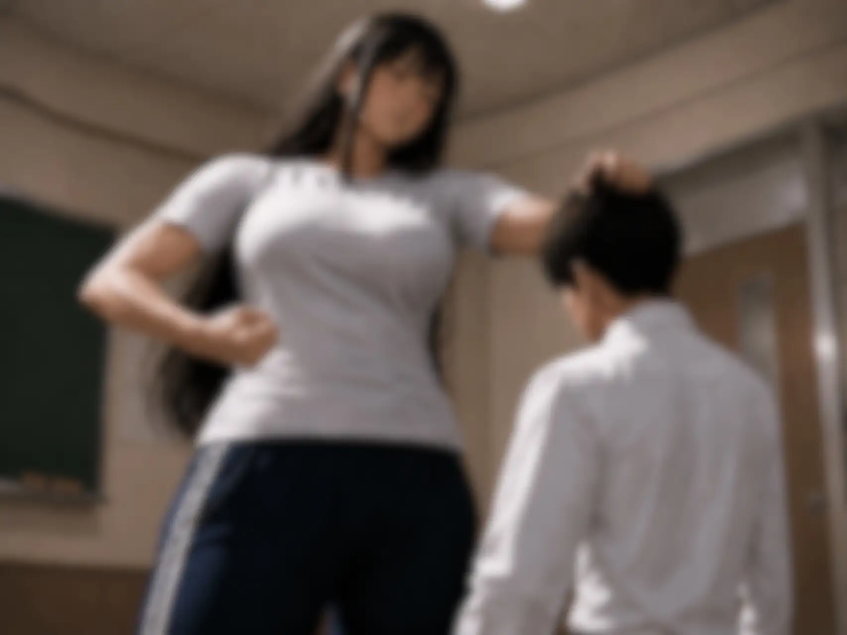 女子からの圧倒的な暴力にひれ伏す男子 第四部