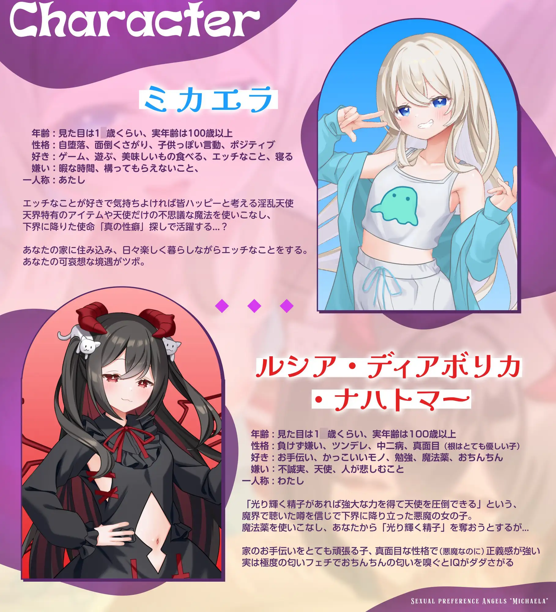 【7日間限定セール！】チン嗅ぎ変態メス悪魔の襲来～ 耳元でメ○ガキ天使に囁き実況されながら、チンポを懇願するメス悪魔のド下品フェラでぐっぽり口内射精