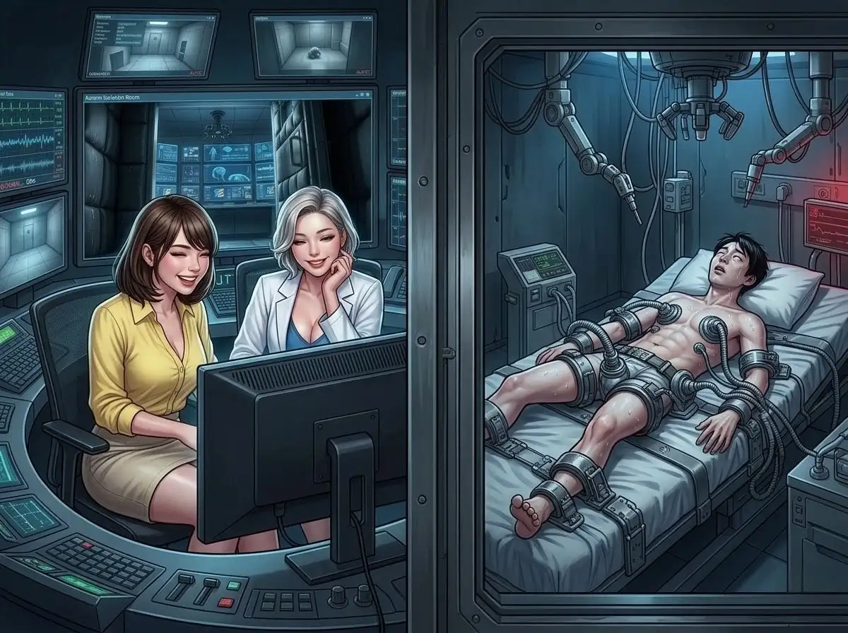 『THE SYSTEMIC FRONTLINE #02』 もう人間をお辞めなさい。自ら檻に戻った欠陥品へ贈る、終身搾精のゆりかご。