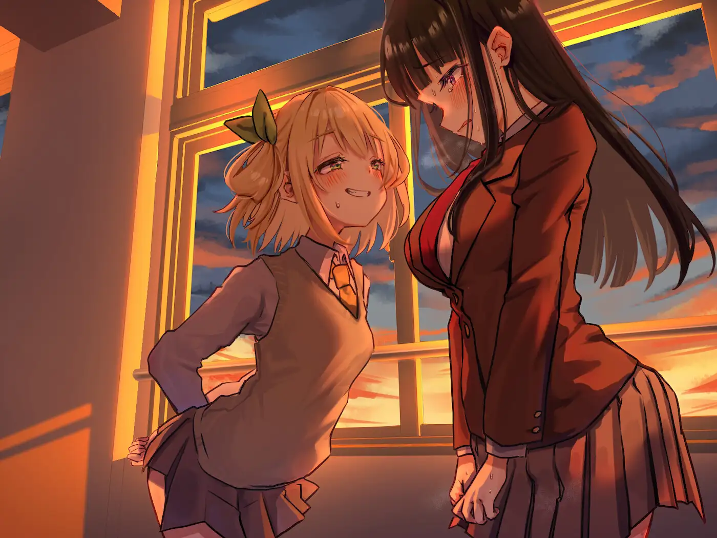 【おむつ/百合】会長と後輩のイケナイ遊び