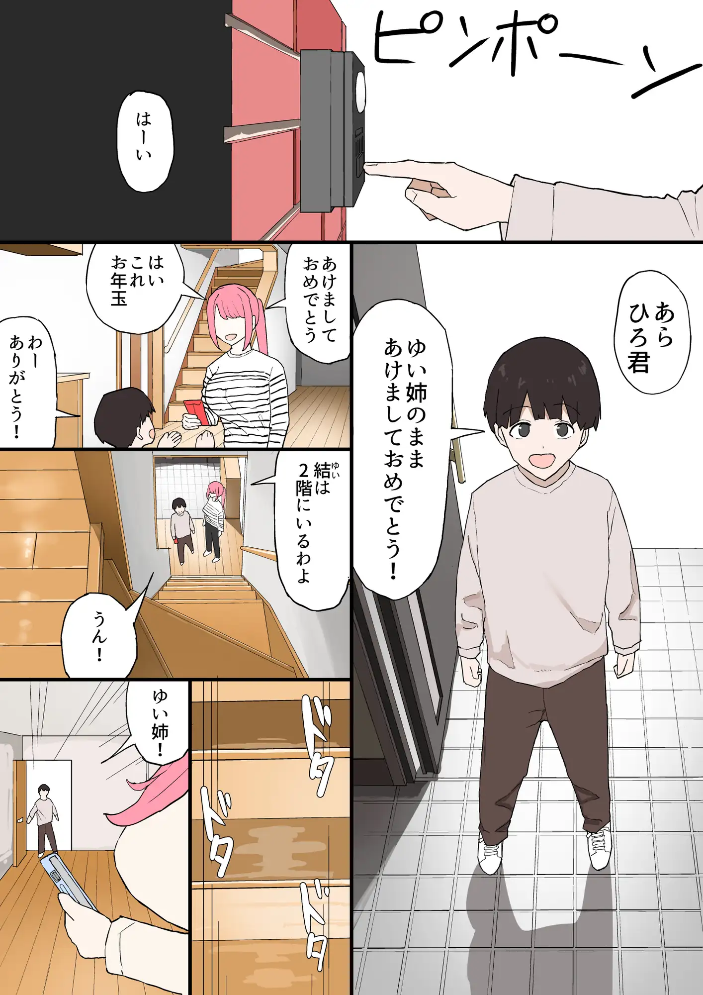 近所のお姉ちゃんにお年玉渡してハメ撮り見せてもらう話