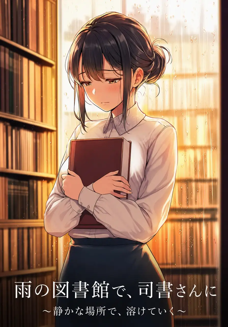 雨の図書館で、司書さんに ~静かな場所で、溶けていく~