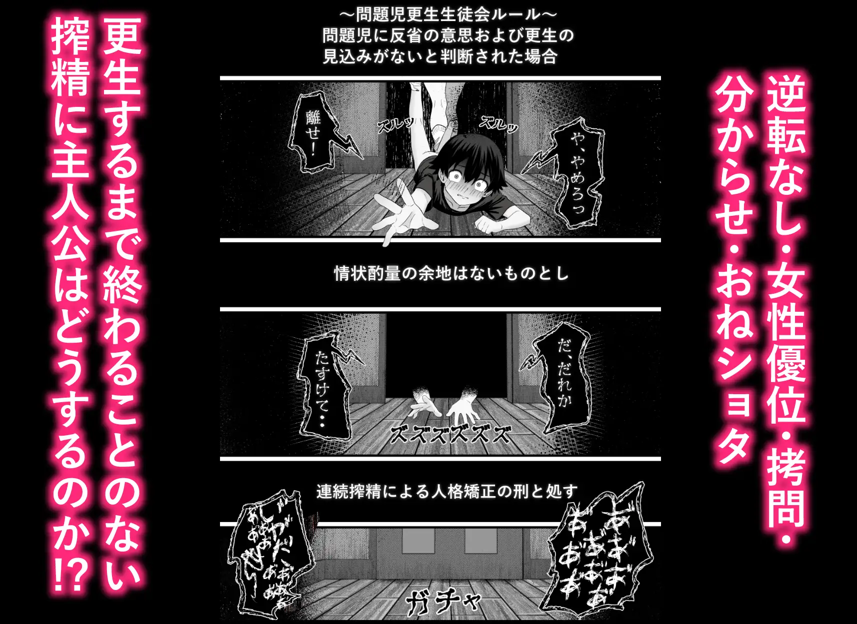 問題児更生生徒会 ー連続搾精による人格矯正の記録ー