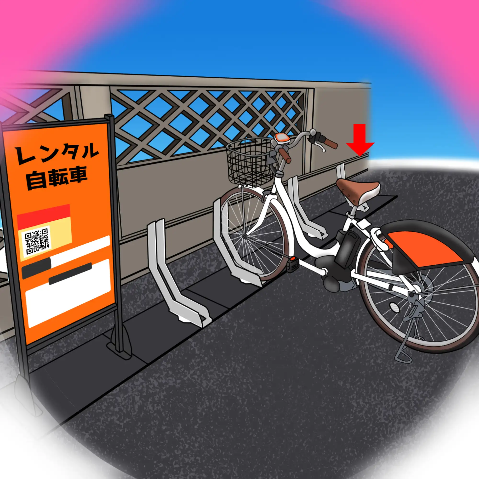 絶景!?えろレンタサイクル~自転車になった俺~