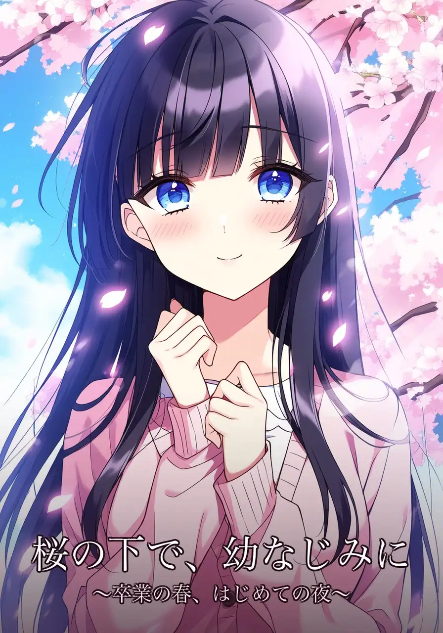桜の下で、幼なじみに ~卒業の春、はじめての夜~