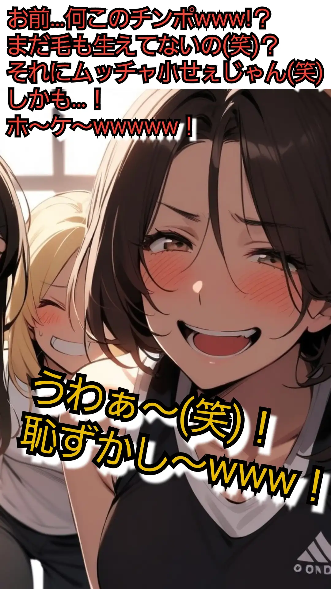 いじめっ娘倶楽部のSPHボイス 女子に負けてリングの上で全裸にされる話 【第1話】晒される恥ずかしい短小包茎