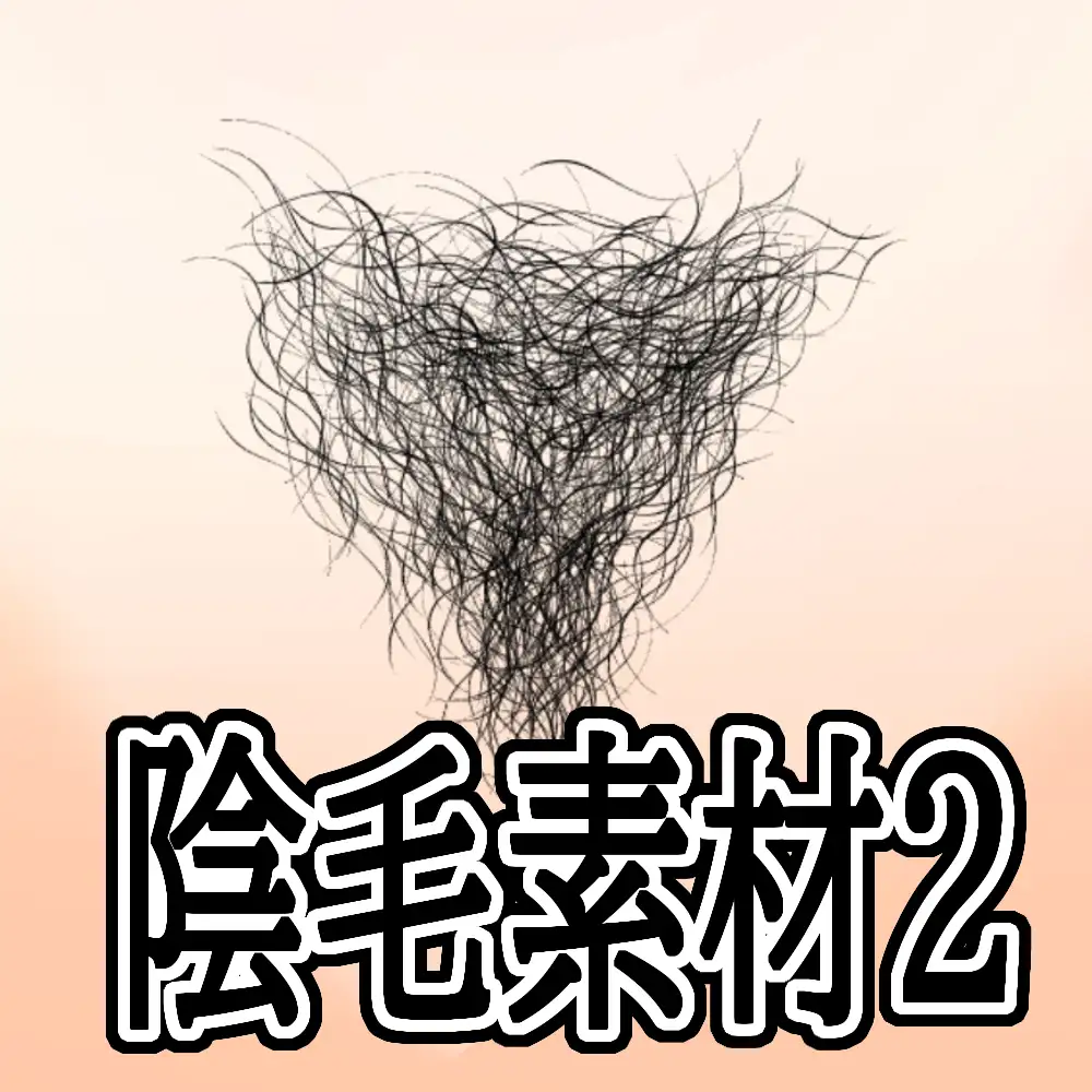 陰毛素材2