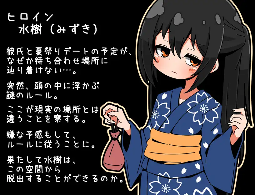 迷子の夏祭り