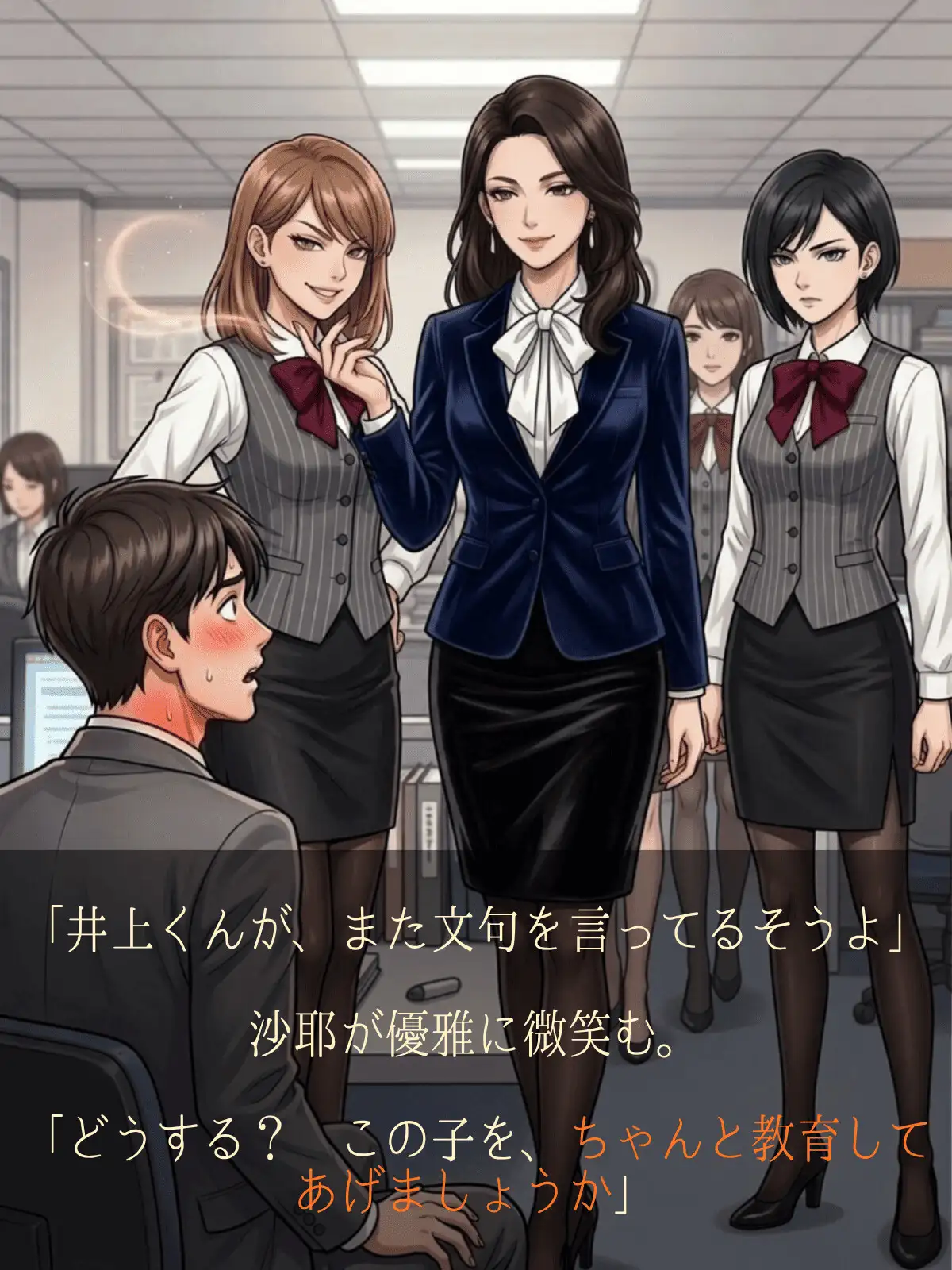 屈服の代償 ―女尊男卑オフィスの掟―