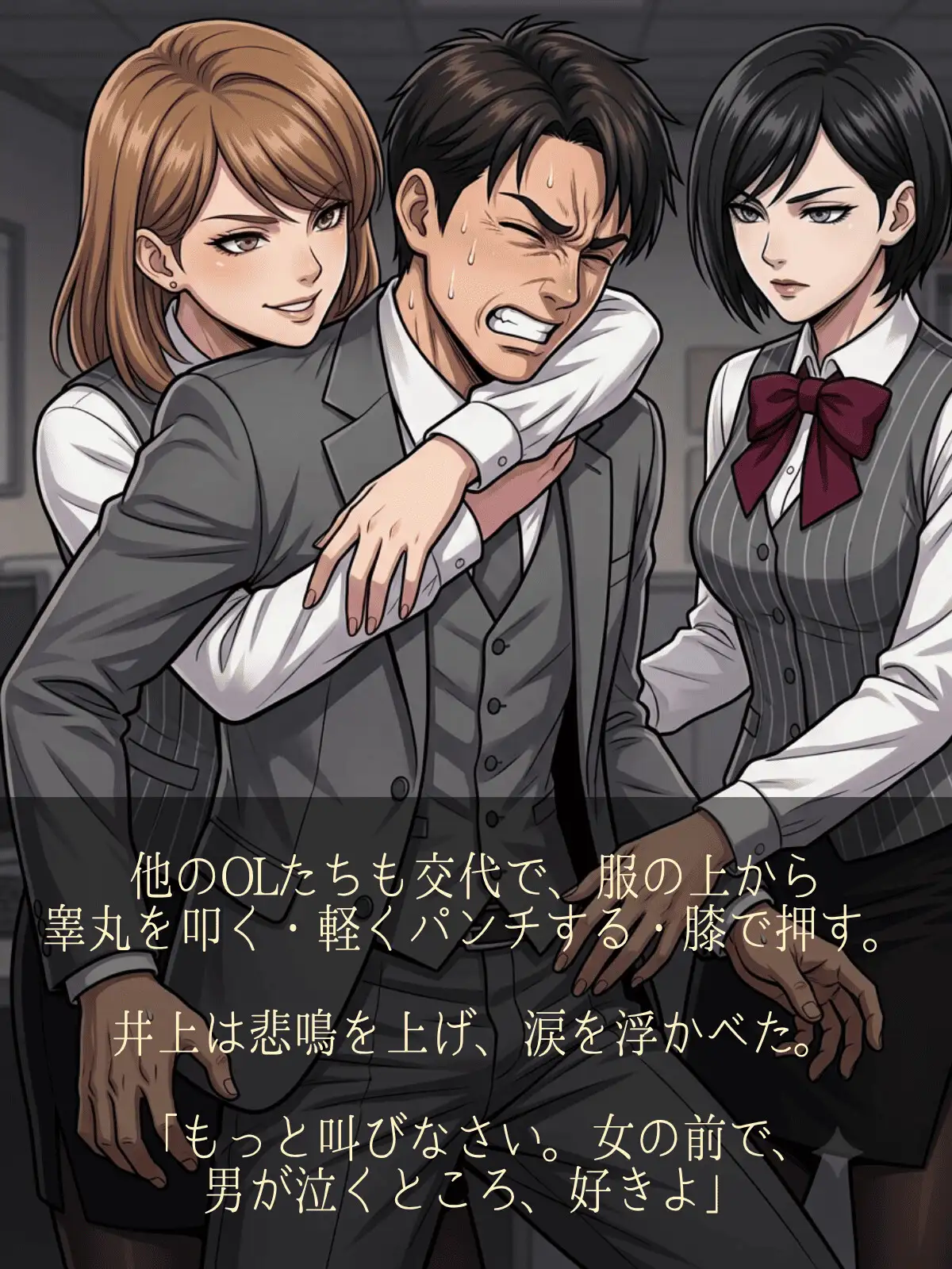 屈服の代償 ―女尊男卑オフィスの掟―