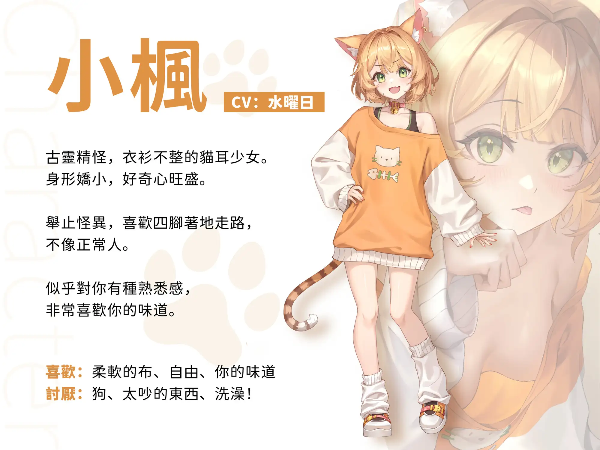 【收編貓娘】流浪貓不想要項圈【中文音聲】