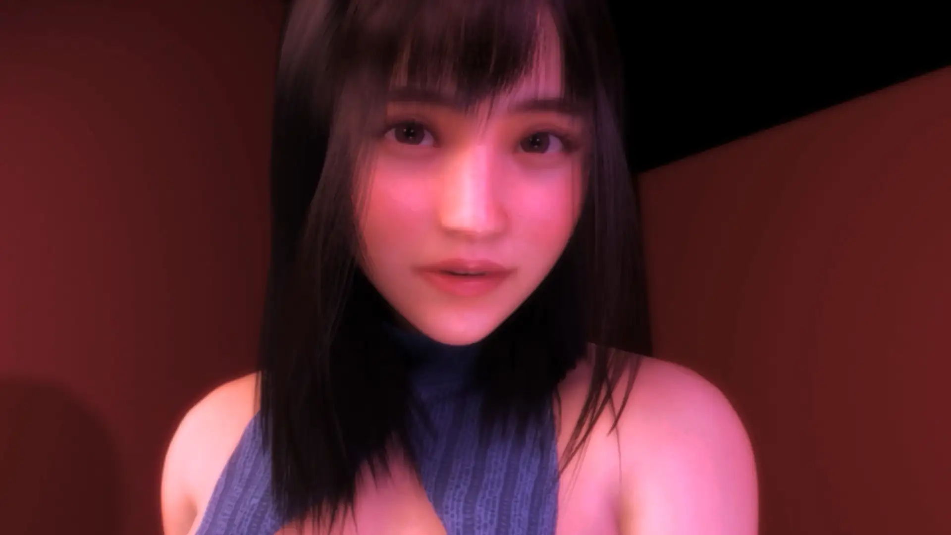 童貞を殺すセーターを着た巨乳とエッチ
