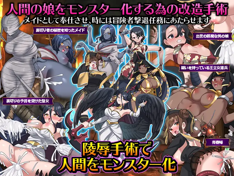 女ばかりのダンジョン運営SLG 勇者到達まであと1年！
