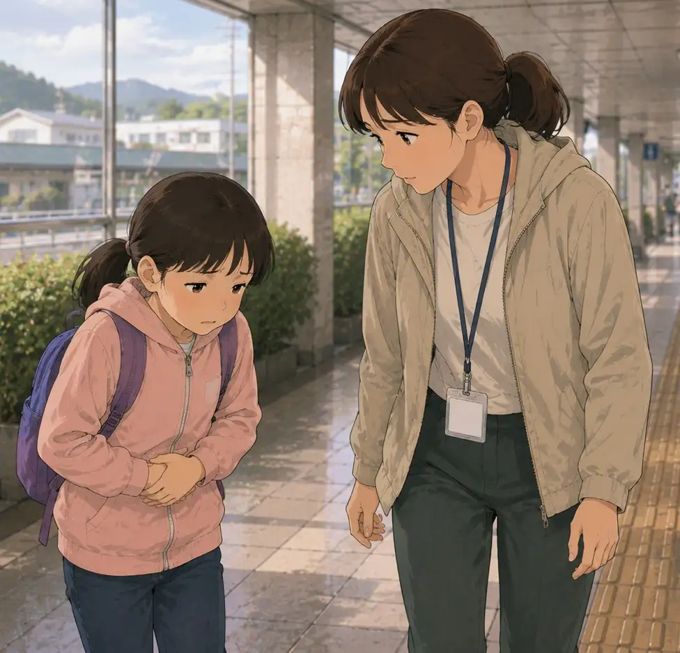 お花摘みの失敗 ゆきさん、サービスエリアで