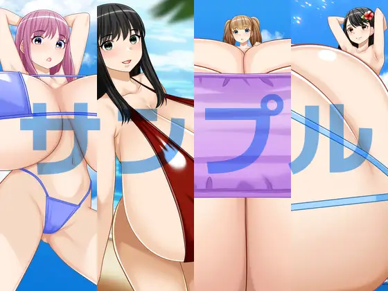 夏の爆乳超乳CG集