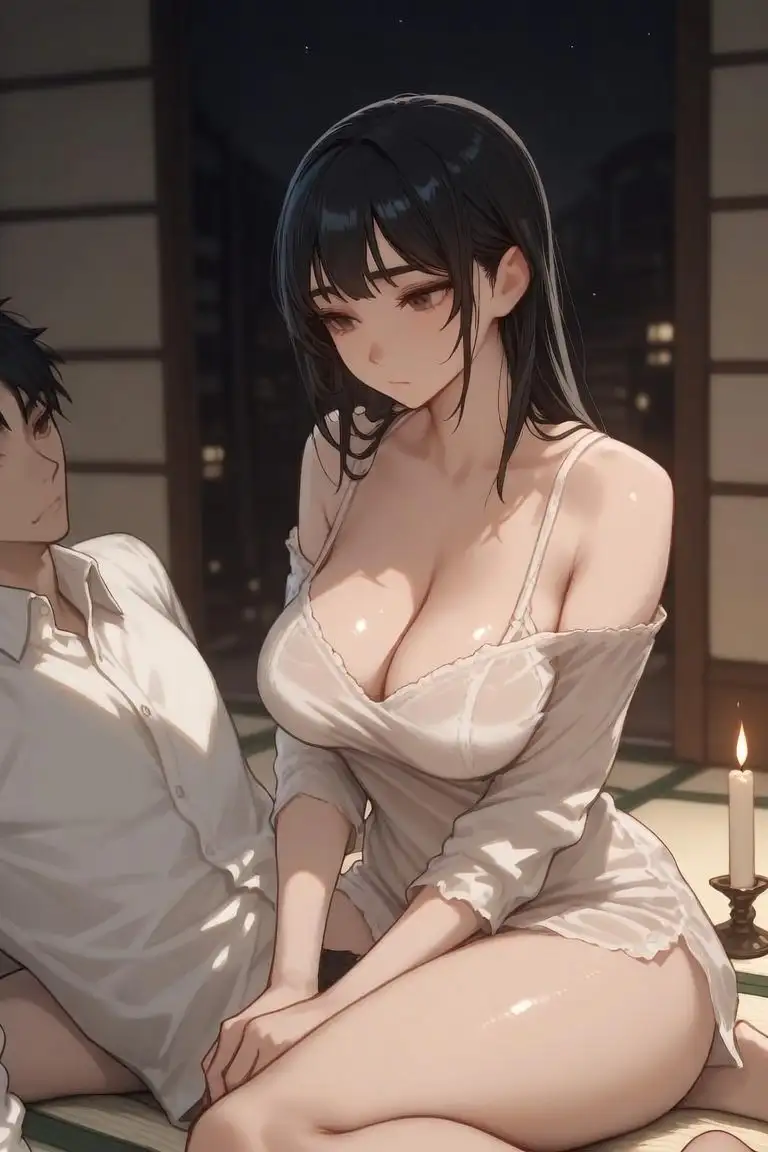 【人妻×年下】夫の部下に招かれて、人妻は接待の夜に揺れる