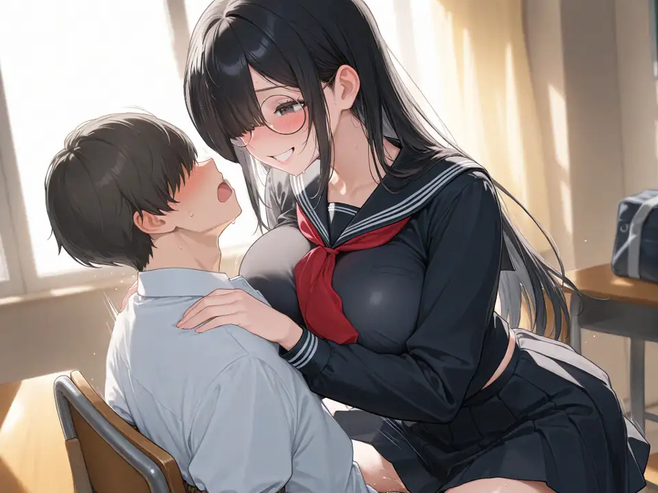 僕は性処理係~サディスティックな委員長から搾り取られる~【女性優位/言葉責め/中出し】