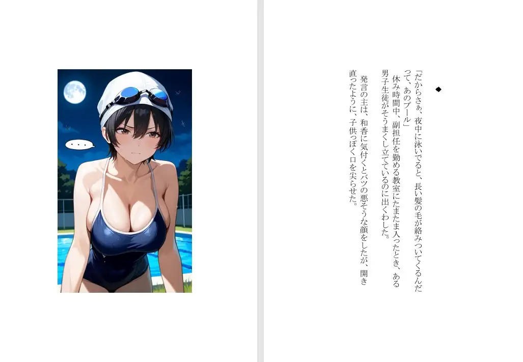 【本格短編官能小説】エロティック・ミステリー 水の中で、してみなよ