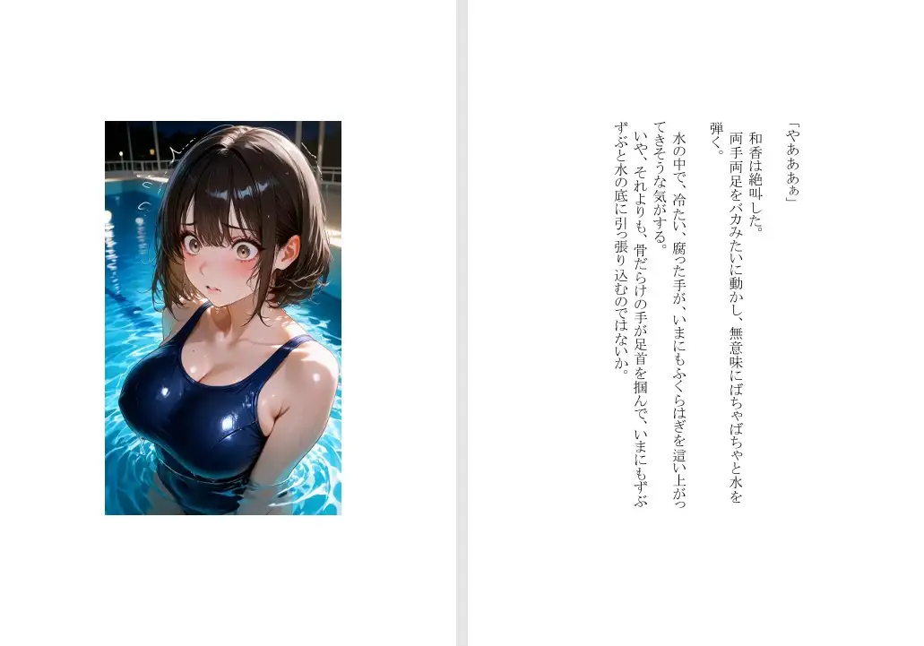 【本格短編官能小説】エロティック・ミステリー 水の中で、してみなよ