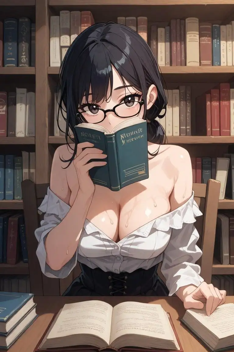 【年上お姉さん×古書喫茶】古書喫茶のお姉さんは、閉店後だけ頁をめくる手を止める