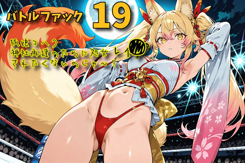 バトルファック19~狐娘コハク/神社再建のために処女レ〇プされたくないのじゃ!~