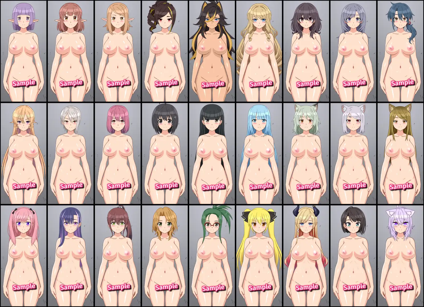 27人のパイパンヌードの女の子を「みつめえっち」したい人向けのCG集2026-ACHT-