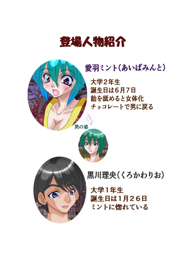 女体化ミント