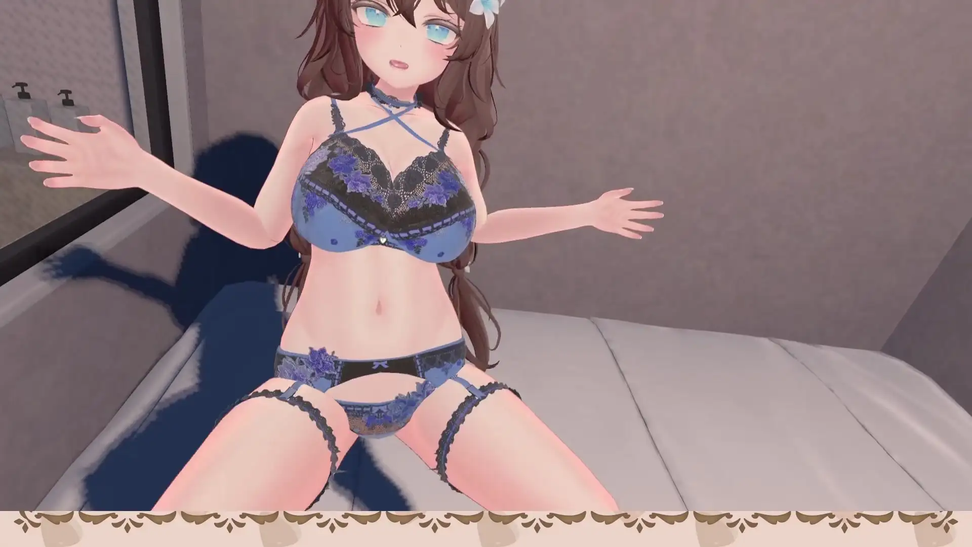 【フルトラChilloutVR】明日のお射精のために、おちんぽ1時間甘々責め! 井栗まろん