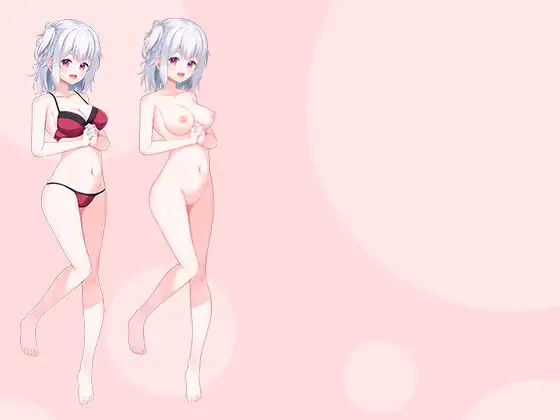 【立ち絵素材R18】ちょっぴりおかしな傷有少女 フルセットPSDパック