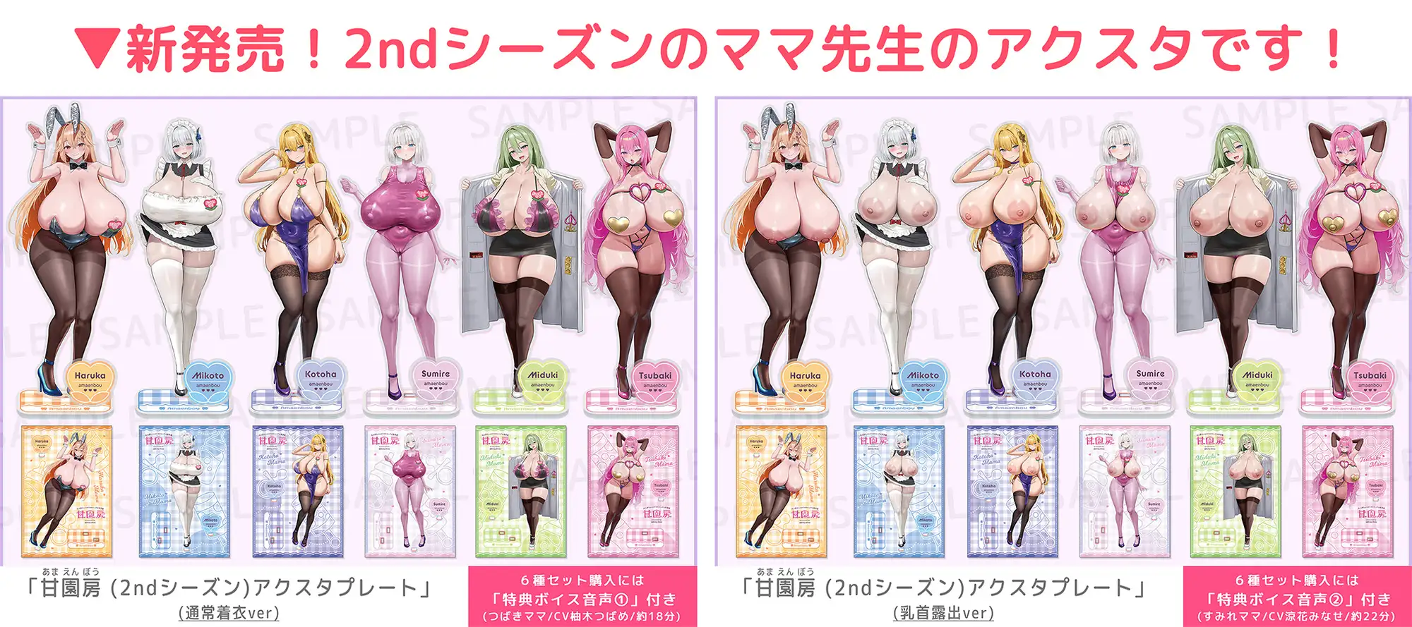 【初来演ver同梱】大人赤ちゃんのためのエッチな保育園 甘園房 はるかママ ~エッチなギャンブルお遊戯で真っ白ちっチップ搾り取ってあげまちゅ~【早期購入特典付き】