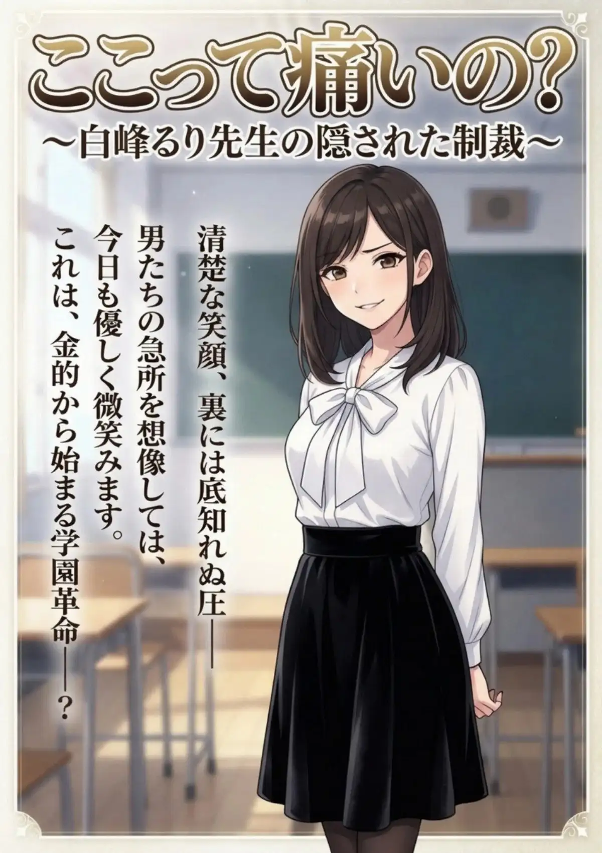ここって痛いの? ~白峰るり先生の隠された制裁~